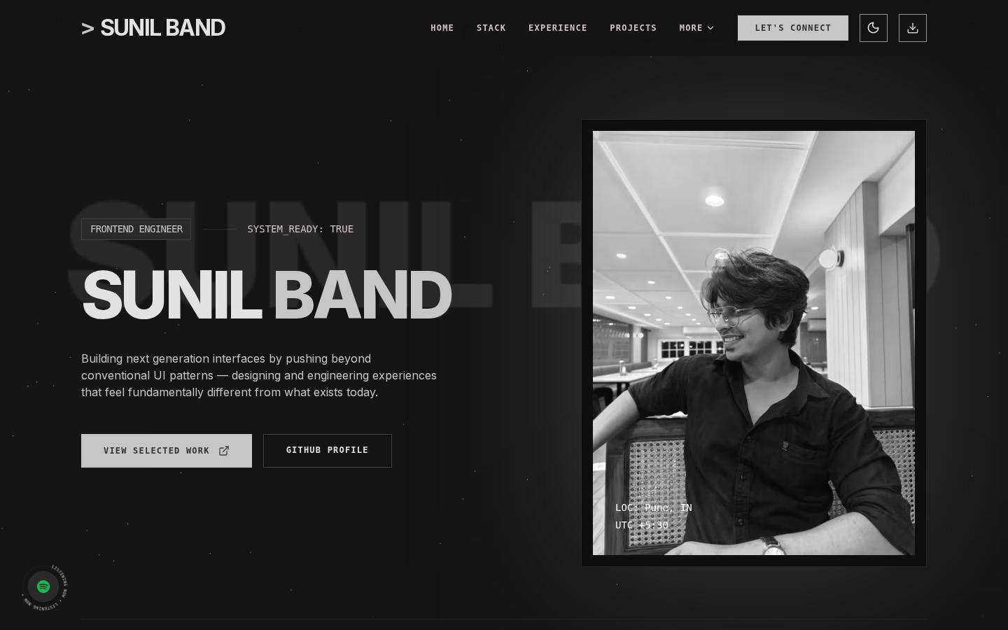 Sunil Band — ranked #10