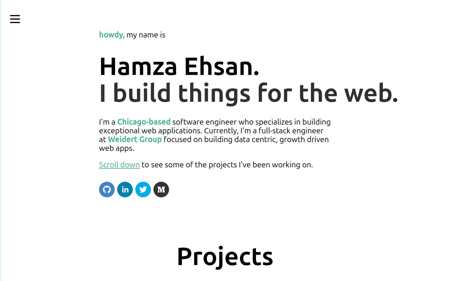 Hamza Ehsan — ranked #13