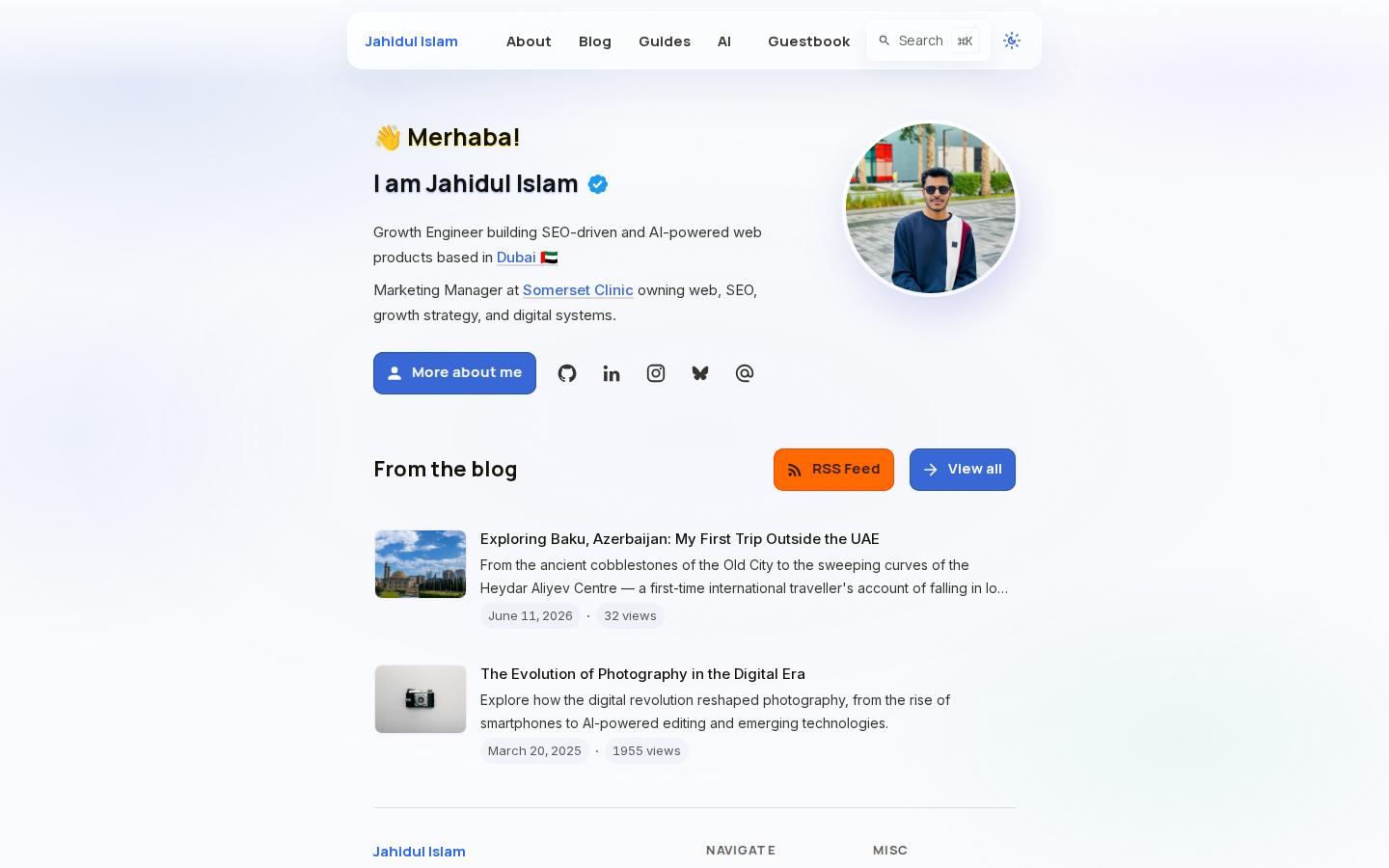 Jahidul Islam — ranked #4