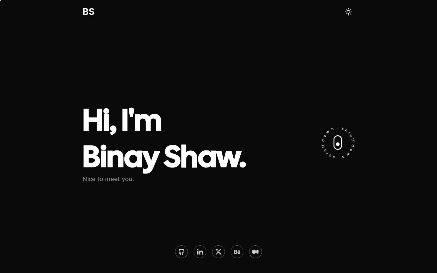 Binay Shaw — ranked #5