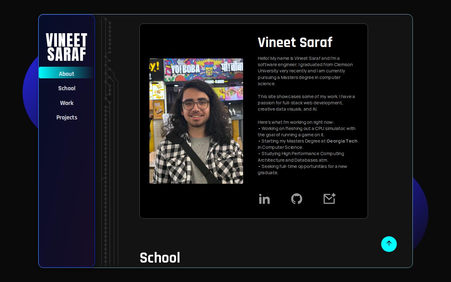 Vineet Saraf — ranked #3